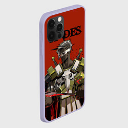 Чехол для iPhone 12 Pro Hades - Арес, цвет: 3D-светло-сиреневый — фото 2
