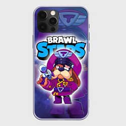 Чехол для iPhone 12 Pro Генерал Гавс - Brawl Stars, цвет: 3D-светло-сиреневый