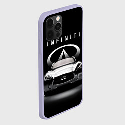 Чехол для iPhone 12 Pro INFINITI, цвет: 3D-светло-сиреневый — фото 2