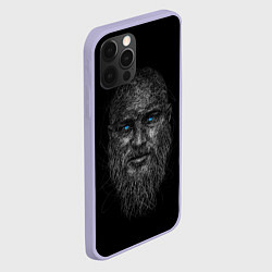 Чехол для iPhone 12 Pro Ragnar Lodbrok, цвет: 3D-светло-сиреневый — фото 2