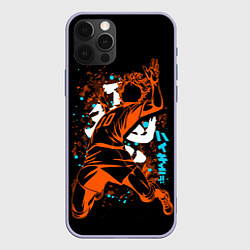 Чехол для iPhone 12 Pro ВОЛЕЙБОЛ!! HAIKYUU!!, цвет: 3D-светло-сиреневый