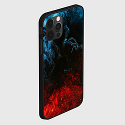 Чехол для iPhone 12 Pro Огонь И Вода, цвет: 3D-черный — фото 2