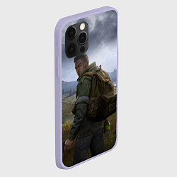 Чехол для iPhone 12 Pro DAYZ POSTER ДЕЙЗИ ПОСТЕР Z, цвет: 3D-светло-сиреневый — фото 2