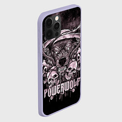 Чехол для iPhone 12 Pro Powerwolf, цвет: 3D-светло-сиреневый — фото 2