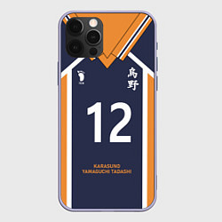 Чехол для iPhone 12 Pro KARASUNO 12 ФОРМА КАРАСУНО, цвет: 3D-светло-сиреневый