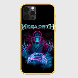 Чехол для iPhone 12 Pro MEGADETH, цвет: 3D-желтый