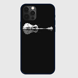 Чехол для iPhone 12 Pro Natural Guitar Reflection, цвет: 3D-черный