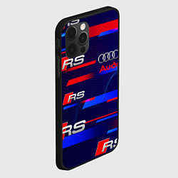 Чехол для iPhone 12 Pro AUDI RS SPORT АУДИ РС СПОРТ, цвет: 3D-черный — фото 2