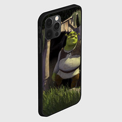 Чехол для iPhone 12 Pro Shrek: Somebody Once Told Me, цвет: 3D-черный — фото 2