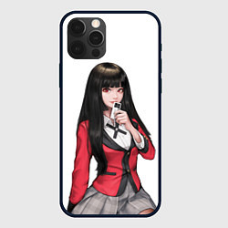 Чехол для iPhone 12 Pro Jabami Yumeko Kakegurui, цвет: 3D-черный