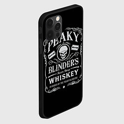 Чехол для iPhone 12 Pro Острые Козырьки Whiskey, цвет: 3D-черный — фото 2