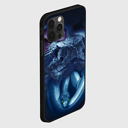 Чехол для iPhone 12 Pro Мифические змеи, цвет: 3D-черный — фото 2