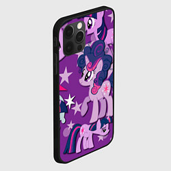 Чехол для iPhone 12 Pro Twilight Sparkle, цвет: 3D-черный — фото 2