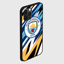 Чехол для iPhone 12 Pro МАНЧЕСТЕР СИТИ MANCHESTER, цвет: 3D-черный — фото 2