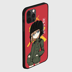 Чехол для iPhone 12 Pro Катюша, цвет: 3D-черный — фото 2