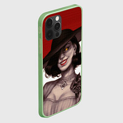 Чехол для iPhone 12 Pro Леди Димитреску из Резидента, цвет: 3D-салатовый — фото 2