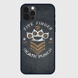 Чехол для iPhone 12 Pro 5FDP est 2005, цвет: 3D-черный