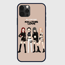 Чехол для iPhone 12 Pro Kill this love, цвет: 3D-черный