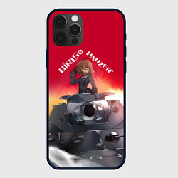 Чехол для iPhone 12 Pro Girls und Panzer Девушки и танки z, цвет: 3D-черный