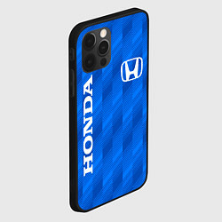 Чехол для iPhone 12 Pro HONDA BLUE ХОНДА СИНИЙ, цвет: 3D-черный — фото 2