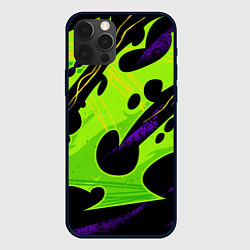 Чехол для iPhone 12 Pro КИСЛОТНАЯ ОРГАНИКА НЕОНОВАЯ, цвет: 3D-черный