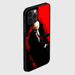 Чехол для iPhone 12 Pro Hitman splash, цвет: 3D-черный — фото 2