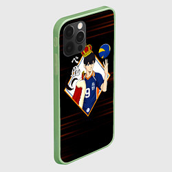 Чехол для iPhone 12 Pro Тобио Кагеяма король Haikyuu!!, цвет: 3D-салатовый — фото 2