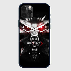 Чехол для iPhone 12 Pro THE WITCHER LOGO, цвет: 3D-черный