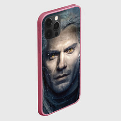 Чехол для iPhone 12 Pro THE WITCHER ГЕРАЛЬТ ИЗ РИВИИ, цвет: 3D-малиновый — фото 2