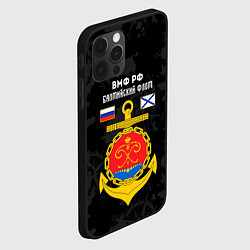 Чехол для iPhone 12 Pro Балтийский флот ВМФ России, цвет: 3D-черный — фото 2