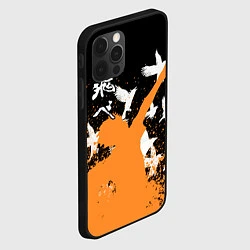 Чехол для iPhone 12 Pro Волейбол - Вороны, цвет: 3D-черный — фото 2