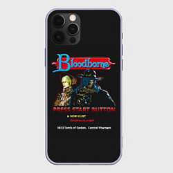 Чехол для iPhone 12 Pro Bloodborne 8 bit, цвет: 3D-светло-сиреневый