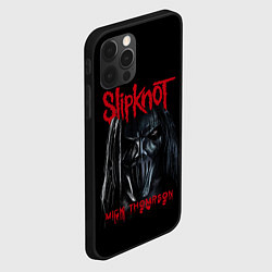 Чехол для iPhone 12 Pro MICK THOMPSON SLIPKNOT СЛИПКНОТ Z, цвет: 3D-черный — фото 2