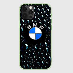 Чехол для iPhone 12 Pro BMW Collection Storm, цвет: 3D-салатовый