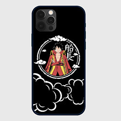 Чехол для iPhone 12 Pro Манки Д Луффи One Piece, цвет: 3D-черный