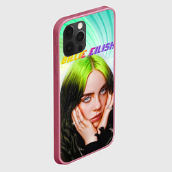 Чехол для iPhone 12 Pro BILLIE EILISH БИЛЛИ АЙЛИШ Z, цвет: 3D-малиновый — фото 2