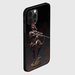 Чехол для iPhone 12 Pro Стимпанк Steampunk Z, цвет: 3D-черный — фото 2