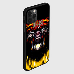 Чехол для iPhone 12 Pro Ария - Герой асфальта, цвет: 3D-черный — фото 2