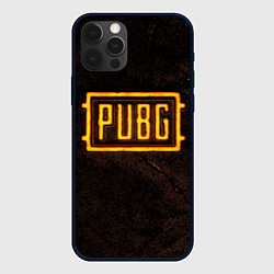 Чехол для iPhone 12 Pro PUBG ПАБГ NEON, цвет: 3D-черный