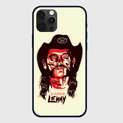 Чехол для iPhone 12 Pro Zombie Lemmy, цвет: 3D-черный