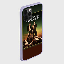 Чехол для iPhone 12 Pro Maneskin в лучах заката, цвет: 3D-светло-сиреневый — фото 2