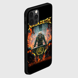 Чехол для iPhone 12 Pro Megadeth, цвет: 3D-черный — фото 2