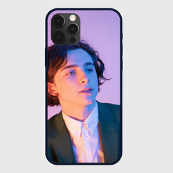 Чехол для iPhone 12 Pro Timothee Chalamet, цвет: 3D-черный