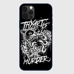 Чехол для iPhone 12 Pro Thy Art Is Murder, цвет: 3D-черный
