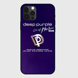 Чехол для iPhone 12 Pro Deep Purple - Live at Montreux 1996, цвет: 3D-черный