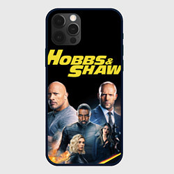 Чехол для iPhone 12 Pro Hobbs & Shaw, цвет: 3D-черный