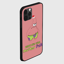 Чехол для iPhone 12 Pro Патрик новый год патрик happy new year patrick sta, цвет: 3D-черный — фото 2