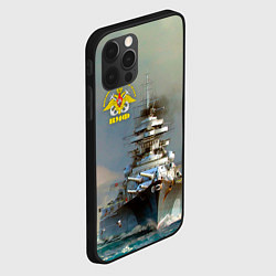 Чехол для iPhone 12 Pro ВМФ Военно-Морской Флот, цвет: 3D-черный — фото 2