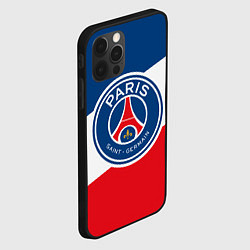 Чехол для iPhone 12 Pro Paris Saint-Germain FC, цвет: 3D-черный — фото 2