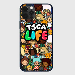 Чехол для iPhone 12 Pro Toca Life: Persons, цвет: 3D-черный